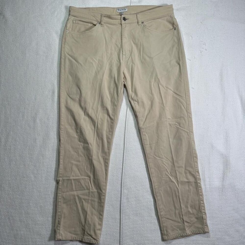 35x32 Peter-millar Men's Khaki Chino Pants